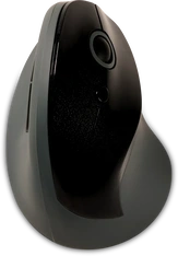 BakkerElkhuizen PRF vertical Mouse wireless, vertical mouse right black/grey, USB