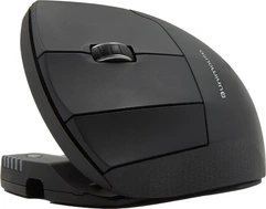 Contour Design UniMouse wireless vertical mouse, black matte, left hander, USB/Bluetooth