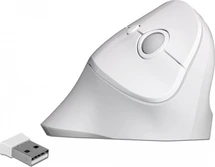 DeLOCK ergonomic USB mouse vertical белый, wireless, USB