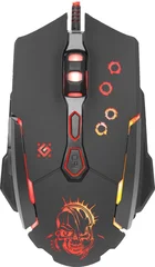 Defender Killer GM-170L RGB Gaming Mouse black, USB