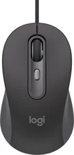 Logitech M520 signature wired for Business, graphite, USB
