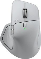 Logitech MX Master 4 Pale Grey, light grey, Logi Bolt, USB/Bluetooth