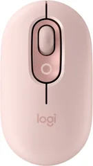 Logitech POP wireless Mouse, Rose, Logi Bolt, USB/Bluetooth