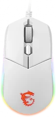 MSI Clutch GM11 Gaming Mouse white, USB