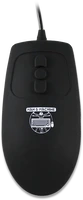 Man & Machine Mighty Mouse 5 medical Silikonmaus, black, USB