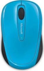 Microsoft wireless Mobile Mouse 3500 cyan Blue, USB