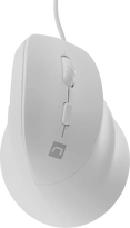 Natec Crake 2 Pro vertical wired Mouse white, USB