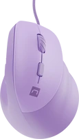 Natec Crake 2 Pro vertical wired Mouse Pure Lavender, USB