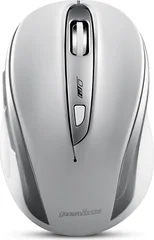 Perixx PERIMICE-721 SW wireless Ergonomic Mouse white/silver, USB