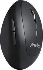 Perixx PERIMICE-819 wireless Ergonomic vertical Mouse black, USB/Bluetooth