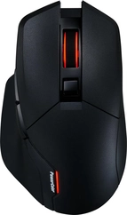 PowerColor Alphyn AM10 wireless Gaming Mouse black, USB/Bluetooth