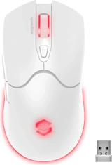 Speedlink Velox rechargeable wireless RGB Gaming Mouse white, USB