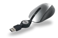 Sweex MI181 Pocket Mouse серебро, USB