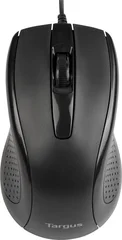 Targus Full-Size Optical Antimicrobial wired Mouse black, USB