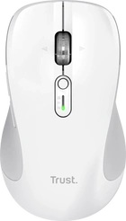 Trust Ferro Hyperwheel Multi-Device wireless Mouse white, USB/Bluetooth