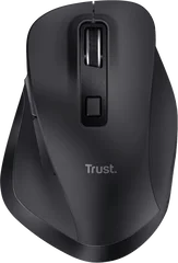 Trust Fyda rechargeable wireless Comfort Mouse black, ECO certified, USB