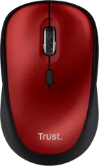Trust Yvi+ Silent wireless Mouse red, ECO certified, USB