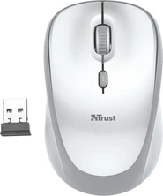 Trust Yvi wireless Mouse белый, USB