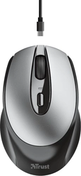 Trust Zaya rechargeable wireless Mouse серый/черный, USB