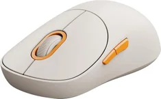 Xiaomi wireless Mouse 3, white/yellow, USB/Bluetooth