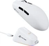 Attack Shark G3Pro Tri-mode wireless Gaming Mouse with charging station, white, USB/Bluetooth