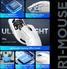 Attack Shark R1 wireless Gaming Mouse черный, incl. Grip Tape, USB/Bluetooth