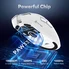Attack Shark R1 wireless Gaming Mouse черный, incl. Grip Tape, USB/Bluetooth