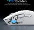 Attack Shark R1 wireless Gaming Mouse черный, incl. Grip Tape, USB/Bluetooth