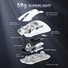 Attack Shark R1 wireless Gaming Mouse белый, incl. Grip Tape, USB/Bluetooth