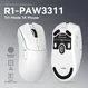 Attack Shark R1 wireless Gaming Mouse red, USB/Bluetooth