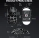 Attack Shark R3 wireless Gaming Mouse black, USB/Bluetooth