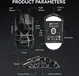 Attack Shark R3 wireless Gaming Mouse white, USB/Bluetooth