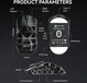 Attack Shark R3 wireless Gaming Mouse grey, USB/Bluetooth