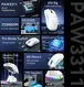 Attack Shark X11 wireless Gaming Mouse red, USB/Bluetooth