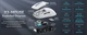 Attack Shark X3 wireless Gaming Mouse черный, incl. Grip Tape, USB/Bluetooth