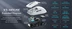 Attack Shark X3 wireless Gaming Mouse белый, incl. Grip Tape, USB/Bluetooth