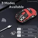 Attack Shark X3 wireless Gaming Mouse red, incl. Grip Tape, USB/Bluetooth