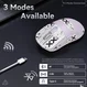 Attack Shark X3 wireless Gaming Mouse lilac, incl. Grip Tape, USB/Bluetooth