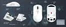 Attack Shark X6 wireless Gaming Mouse черный, incl. Grip Tape, USB/Bluetooth
