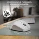 Cherry MSW Stream Mouse Comfort wireless, white, USB