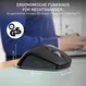 Cherry MSW Stream Mouse Comfort wireless, black, USB