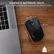 Cherry MW 2200 wireless Mouse, black, USB