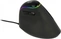 DeLOCK ergonomic USB mouse vertical черный, RGB, USB