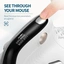 DeLUX Seeker wireless Ergonomic vertical Mouse, белый, USB/Bluetooth