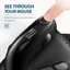 DeLUX Seeker wireless Ergonomic vertical Mouse, черный, USB/Bluetooth