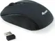 Equip Life wireless optical mini mouse black, USB