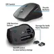 Ewent Dual-Connect wireless Mouse grey/black, USB