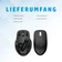HP 435 Multi-Device wireless Mouse black, USB/Bluetooth
