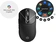 HP 700 rechargeable wireless Mouse, black, USB/Bluetooth