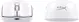 HP HyperX Pulsefire Haste 2 wireless white, USB/Bluetooth